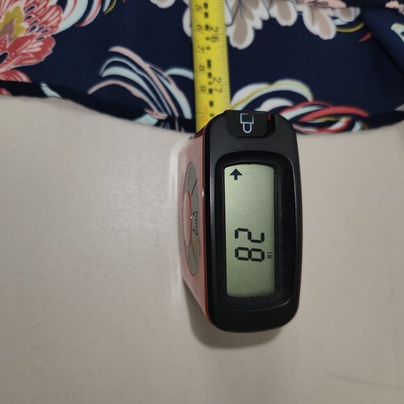 7th Avenue Design Studio XL Navy Floral Hem Knit Top 4181 - Picture 6 of 8